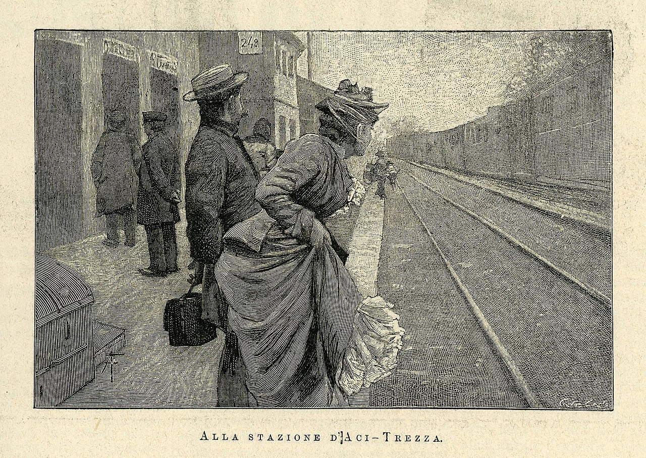 Illustrazione alla Vita dei campi di Giovanni Verga